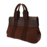 HERMES エルメス ヴァルパライソ PM ブラウン レディース トワルシェブロン/ヴォーグミ ハンドバッグ Bランク 中古 銀蔵
