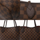 LOUIS VUITTON ルイヴィトン ダミエ ネヴァーフル MM ブラウン N51105 レディース ダミエキャンバス トートバッグ Bランク 中古 銀蔵