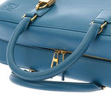 LOEWE ロエベ アマソナ 28 ブルー A039N08X01 レディース ナパカーフ ショルダーバッグ ABランク 中古 銀蔵