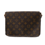 LOUIS VUITTON ルイヴィトン モノグラム ミュゼットタンゴ ショート ブラウン M51257 レディース モノグラムキャンバス ショルダーバッグ Bランク 中古 銀蔵
