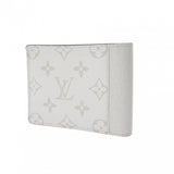 LOUIS VUITTON ルイヴィトン タイガラマ ポルトフォイユ ミュルティプル ホワイト M30295 メンズ モノグラムキャンバス レザー 二つ折り財布 Aランク 中古 銀蔵