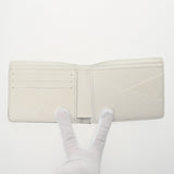 LOUIS VUITTON ルイヴィトン タイガラマ ポルトフォイユ ミュルティプル ホワイト M30295 メンズ モノグラムキャンバス レザー 二つ折り財布 Aランク 中古 銀蔵