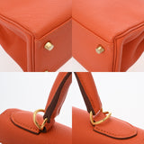 HERMES エルメス ケリー 28 内縫い 2WAY オレンジ T刻印(2015年頃) レディース トゴ ハンドバッグ Aランク 中古 銀蔵