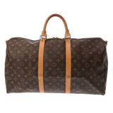 LOUIS VUITTON ルイヴィトン モノグラム キーポル バンドリエール 50 ブラウン M41416 ユニセックス モノグラムキャンバス ボストンバッグ Bランク 中古 銀蔵