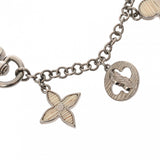 LOUIS VUITTON ルイヴィトン ビジューサックシェンヌ フルール ドゥ エピ ホワイト M65110 ユニセックス メタル キーホルダー ABランク 中古 銀蔵
