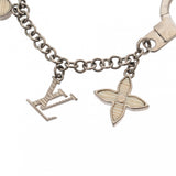 LOUIS VUITTON ルイヴィトン ビジューサックシェンヌ フルール ドゥ エピ ホワイト M65110 ユニセックス メタル キーホルダー ABランク 中古 銀蔵