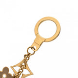 LOUIS VUITTON ルイヴィトン フルール ドゥ モノグラム バッグチャーム チェーン ゴールド M65111 ユニセックス GP キーホルダー ABランク 中古 銀蔵