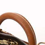 LOUIS VUITTON ルイヴィトン モノグラム アルマ 旧型 ブラウン M51130 レディース モノグラムキャンバス ハンドバッグ Bランク 中古 銀蔵