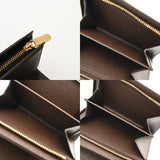 LOUIS VUITTON ルイヴィトン ダミエ ポルトフォイユ ジョイ ブラウン N60034 ユニセックス ダミエキャンバス 三つ折り財布 Aランク 中古 銀蔵