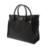 LOUIS VUITTON ルイヴィトン モノグラム オンマイサイド MM ノワール M53826 レディース カーフ 2WAYバッグ Aランク 中古 銀蔵