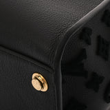 LOUIS VUITTON ルイヴィトン モノグラム オンマイサイド MM ノワール M53826 レディース カーフ 2WAYバッグ Aランク 中古 銀蔵
