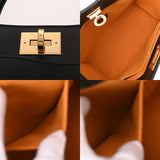 LOUIS VUITTON ルイヴィトン モノグラム オンマイサイド MM ノワール M53826 レディース カーフ 2WAYバッグ Aランク 中古 銀蔵