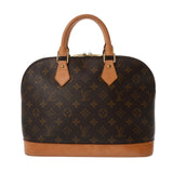 LOUIS VUITTON ルイヴィトン モノグラム アルマ 旧型 ブラウン M51130 レディース モノグラムキャンバス ハンドバッグ ABランク 中古 銀蔵