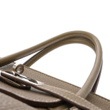 HERMES エルメス バーキン 40 エトゥープ □M刻印(2009年頃) ユニセックス トゴ ハンドバッグ ABランク 中古 銀蔵