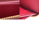 LOUIS VUITTON ルイヴィトン モノグラムヴェルニ ジッピーウォレット アマラント/マゼンダ M90395 レディース モノグラムヴェルニ 長財布 Aランク 中古 銀蔵