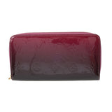 LOUIS VUITTON ルイヴィトン モノグラムヴェルニ ジッピーウォレット アマラント/マゼンダ M90395 レディース モノグラムヴェルニ 長財布 Aランク 中古 銀蔵