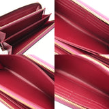 LOUIS VUITTON ルイヴィトン モノグラムヴェルニ ジッピーウォレット アマラント/マゼンダ M90395 レディース モノグラムヴェルニ 長財布 Aランク 中古 銀蔵