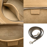 CELINE セリーヌ ラゲージ ナノショッパー 2WAY デューン 168243LUG.03UN レディース ドラムカーフ ハンドバッグ Aランク 中古 銀蔵