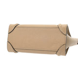CELINE セリーヌ ラゲージ ナノショッパー 2WAY デューン 168243LUG.03UN レディース ドラムカーフ ハンドバッグ Aランク 中古 銀蔵