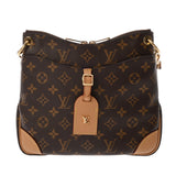 LOUIS VUITTON ルイヴィトン モノグラム オデオンNM PM ブラウン M45354 レディース モノグラムキャンバス ショルダーバッグ Aランク 中古 銀蔵