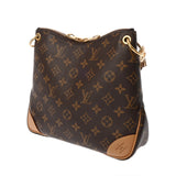 LOUIS VUITTON ルイヴィトン モノグラム オデオンNM PM ブラウン M45354 レディース モノグラムキャンバス ショルダーバッグ Aランク 中古 銀蔵