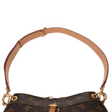 LOUIS VUITTON ルイヴィトン モノグラム オデオンNM PM ブラウン M45354 レディース モノグラムキャンバス ショルダーバッグ Aランク 中古 銀蔵