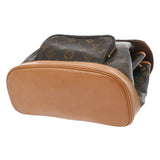 LOUIS VUITTON ルイヴィトン モノグラム モンスリ MM ブラウン M51136 レディース モノグラムキャンバス リュック・デイパック ABランク 中古 銀蔵
