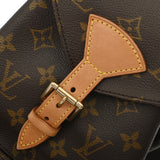 LOUIS VUITTON ルイヴィトン モノグラム モンスリ MM ブラウン M51136 レディース モノグラムキャンバス リュック・デイパック ABランク 中古 銀蔵