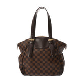 LOUIS VUITTON ルイヴィトン ダミエ ヴェローナ MM エベヌ N41118 レディース ダミエキャンバス ショルダーバッグ ABランク 中古 銀蔵