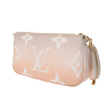 LOUIS VUITTON ルイヴィトン モノグラム ミュルティ ポシェット アクセソワール プリュム M57634 レディース モノグラムジャイアント ショルダーバッグ Aランク 中古 銀蔵