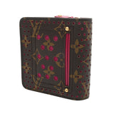 LOUIS VUITTON ルイヴィトン モノグラムペルフォ コンパクトジップ フューシャ M95188 レディース モノグラムキャンバス 二つ折り財布 Aランク 中古 銀蔵