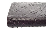 LOUIS VUITTON ルイヴィトン モノグラムパイソン ジッピーウォレット パープル N91449 レディース パイソン 長財布 Aランク 中古 銀蔵