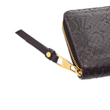 LOUIS VUITTON ルイヴィトン モノグラムパイソン ジッピーウォレット パープル N91449 レディース パイソン 長財布 Aランク 中古 銀蔵