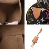 LOUIS VUITTON ルイヴィトン マルチカラー スピーディ 30 ノワール M92642 レディース モノグラムマルチカラー ハンドバッグ ABランク 中古 銀蔵
