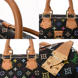 LOUIS VUITTON ルイヴィトン マルチカラー スピーディ 30 ノワール M92642 レディース モノグラムマルチカラー ハンドバッグ ABランク 中古 銀蔵