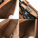 LOUIS VUITTON ルイヴィトン マルチカラー アルマ ノワール M92646 レディース モノグラムキャンバス ハンドバッグ ABランク 中古 銀蔵