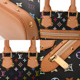 LOUIS VUITTON ルイヴィトン マルチカラー アルマ ノワール M92646 レディース モノグラムキャンバス ハンドバッグ ABランク 中古 銀蔵