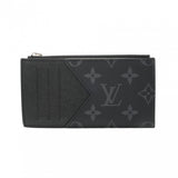 LOUIS VUITTON ルイヴィトン タイガラマ コインカードホルダー ノワール M30271 メンズ レザー モノグラムキャンバス コインケース Aランク 中古 銀蔵