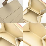 LOUIS VUITTON ルイヴィトン スハリ コンパクトジップ ブロン M91831 レディース ゴートスキン 長財布 Aランク 中古 銀蔵