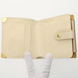 LOUIS VUITTON ルイヴィトン スハリ コンパクトジップ ブロン M91831 レディース ゴートスキン 長財布 Aランク 中古 銀蔵