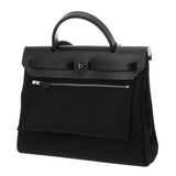 HERMES エルメス エールバッグ ジップ PM ブラック B刻印(2023年頃) レディース トワルミリタリー/ヴァッシュハンター 2WAYバッグ 未使用 銀蔵