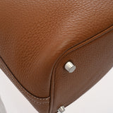 HERMES エルメス ピコタン ロック PM ゴールド レディース トリヨンクレマンス ハンドバッグ Aランク 中古 銀蔵