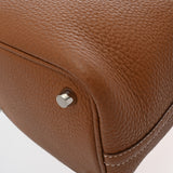 HERMES エルメス ピコタン ロック PM ゴールド レディース トリヨンクレマンス ハンドバッグ Aランク 中古 銀蔵