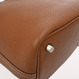 HERMES エルメス ピコタン ロック PM ゴールド レディース トリヨンクレマンス ハンドバッグ Aランク 中古 銀蔵