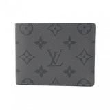LOUIS VUITTON ルイヴィトン モノグラムエクリプス リバース ポルトフォイユ スレンダー グレー M80906 メンズ モノグラムキャンバス 札入れ 未使用 銀蔵