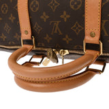 LOUIS VUITTON ルイヴィトン モノグラム キーポル 55 ブラウン M41424 ユニセックス モノグラムキャンバス ボストンバッグ ABランク 中古 銀蔵