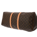 LOUIS VUITTON ルイヴィトン モノグラム キーポル 55 ブラウン M41424 ユニセックス モノグラムキャンバス ボストンバッグ ABランク 中古 銀蔵
