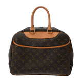LOUIS VUITTON ルイヴィトン モノグラム ドーヴィル ブラウン M47270 レディース モノグラムキャンバス ハンドバッグ ABランク 中古 銀蔵