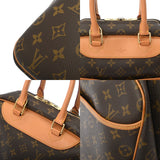 LOUIS VUITTON ルイヴィトン モノグラム ドーヴィル ブラウン M47270 レディース モノグラムキャンバス ハンドバッグ ABランク 中古 銀蔵