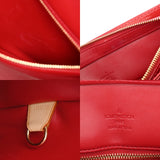 LOUIS VUITTON ルイヴィトン モノグラムヴェルニ ヒューストン ポムダムール M91385 レディース ヴェルニ ハンドバッグ ABランク 中古 銀蔵
